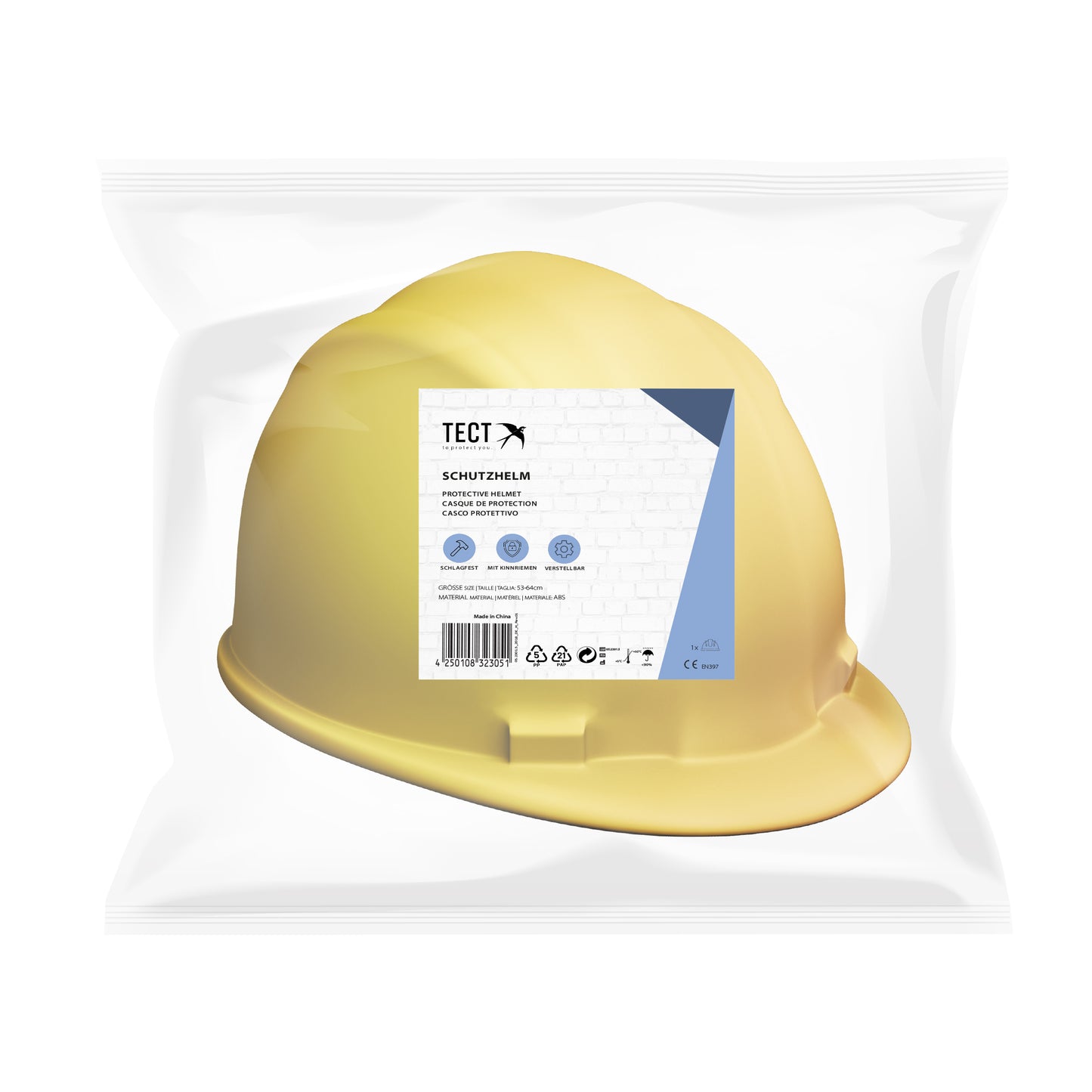 Arbeitsschutzhelm mit Weitenregulierung