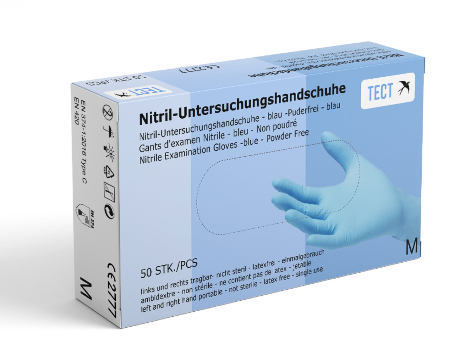 Nitril Handschuhe, puderfrei